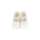 white pre-walker ballerinas in white