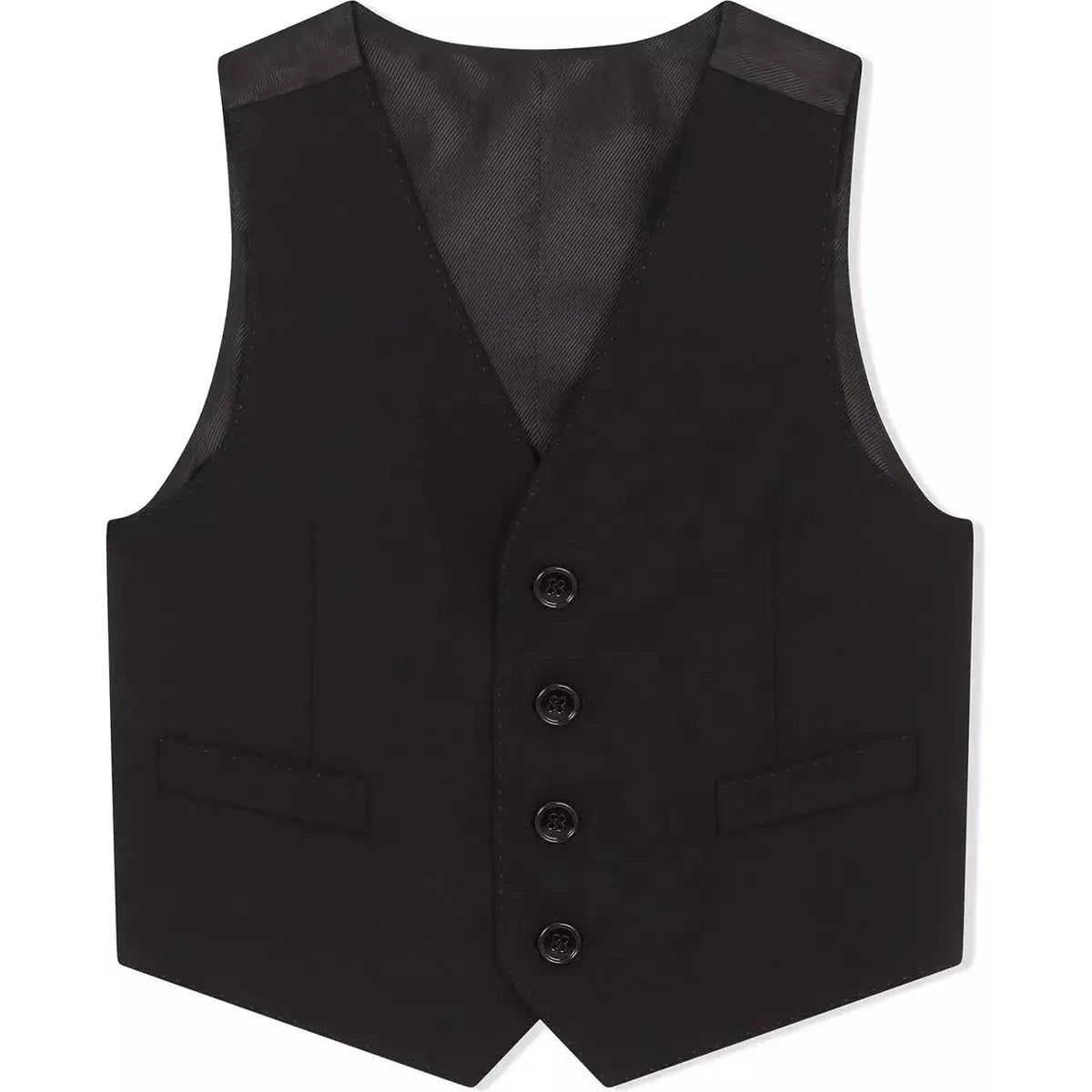 black waistcoat