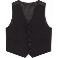 black waistcoat