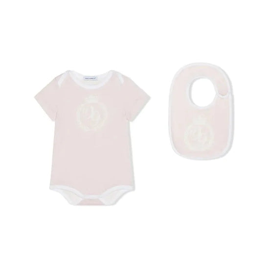 TWO-PIECE PINK BABY SET