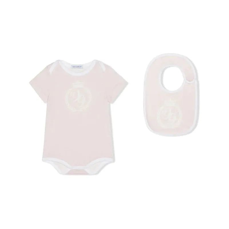 TWO-PIECE PINK BABY SET