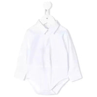 long sleeves body in white