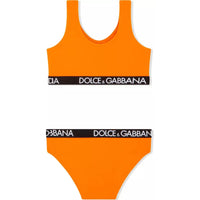 TWO-PIECE SWIMSUIT IN ORANGE