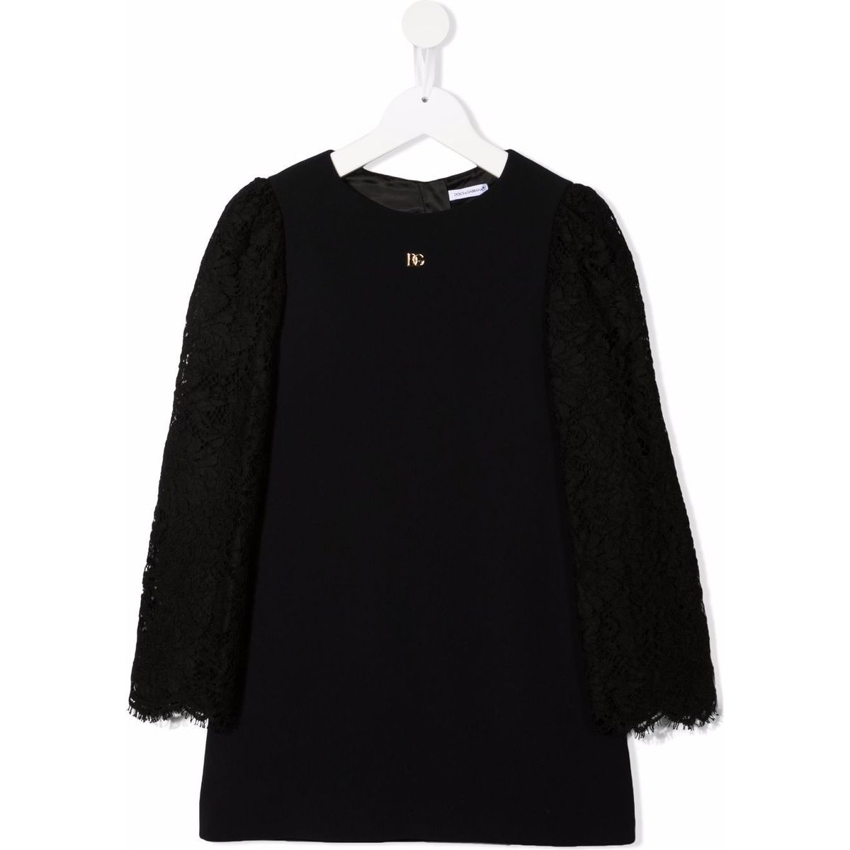 long sleeves dress in black