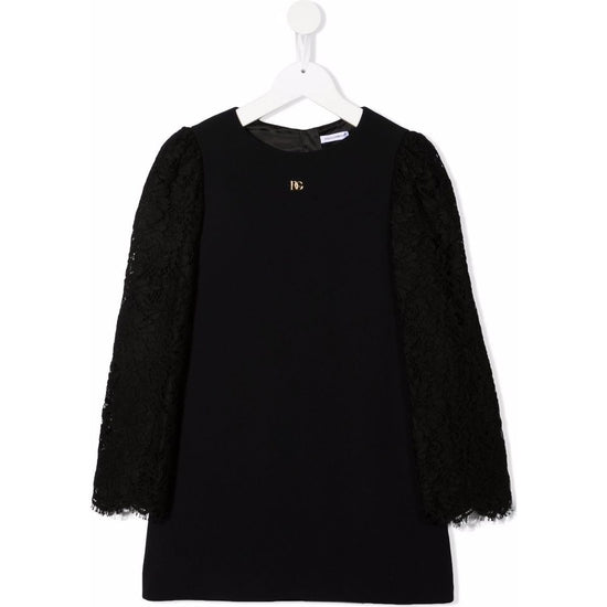 LONG SLEEVES DRESS IN BLACK