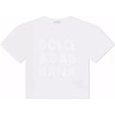 t-shirt in white in white