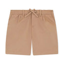 beige cotton shorts in beige