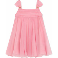 SLEEVELESS DRESS IN PINK