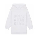 long sleeve dress in white