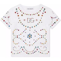 t-shirt in white in white