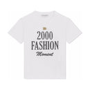 t-shirt in white in white