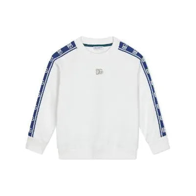 WHITE SWEATSHIRT AND TROUSERS