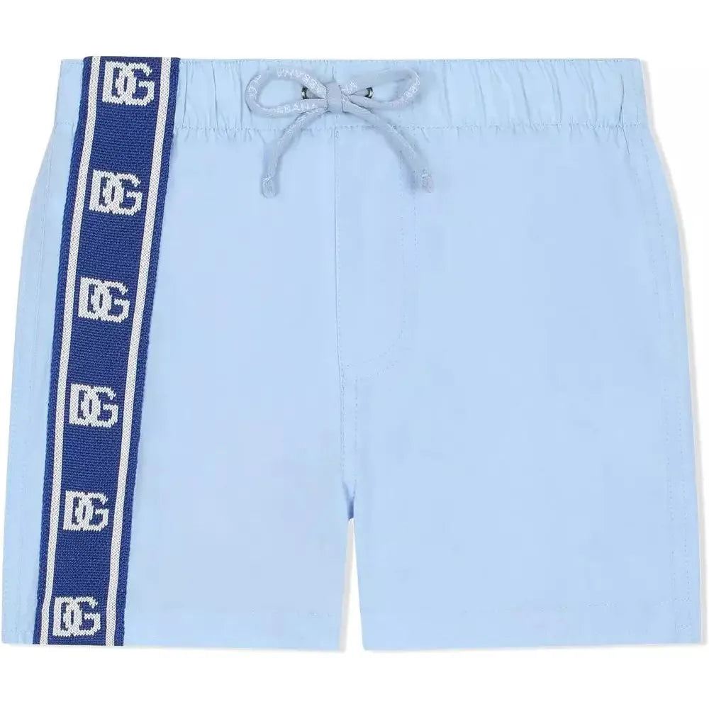 swim shorts in blue