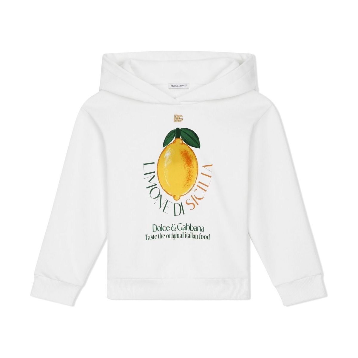 lemon-print hoodie
