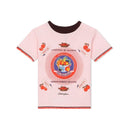 t-shirt in pink in pink