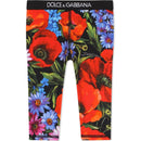 FLOWER-PRINT BABY LEGGINGS