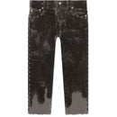 studded distressed jeans