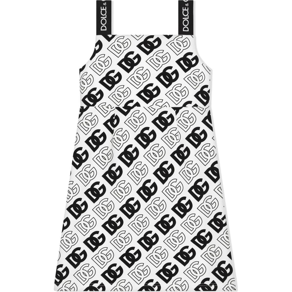 sleeveless dress in black