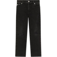 graffiti detail jeans