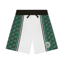 sport-style shorts in green