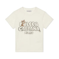 t-shirt in white in white