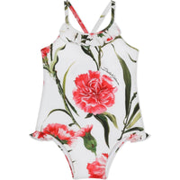 swimsuit one piece in white