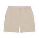 beige cotton shorts in beige