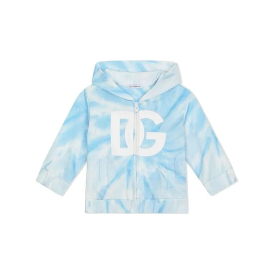 SKY-BLUE HOODIE FOR TODDLERS