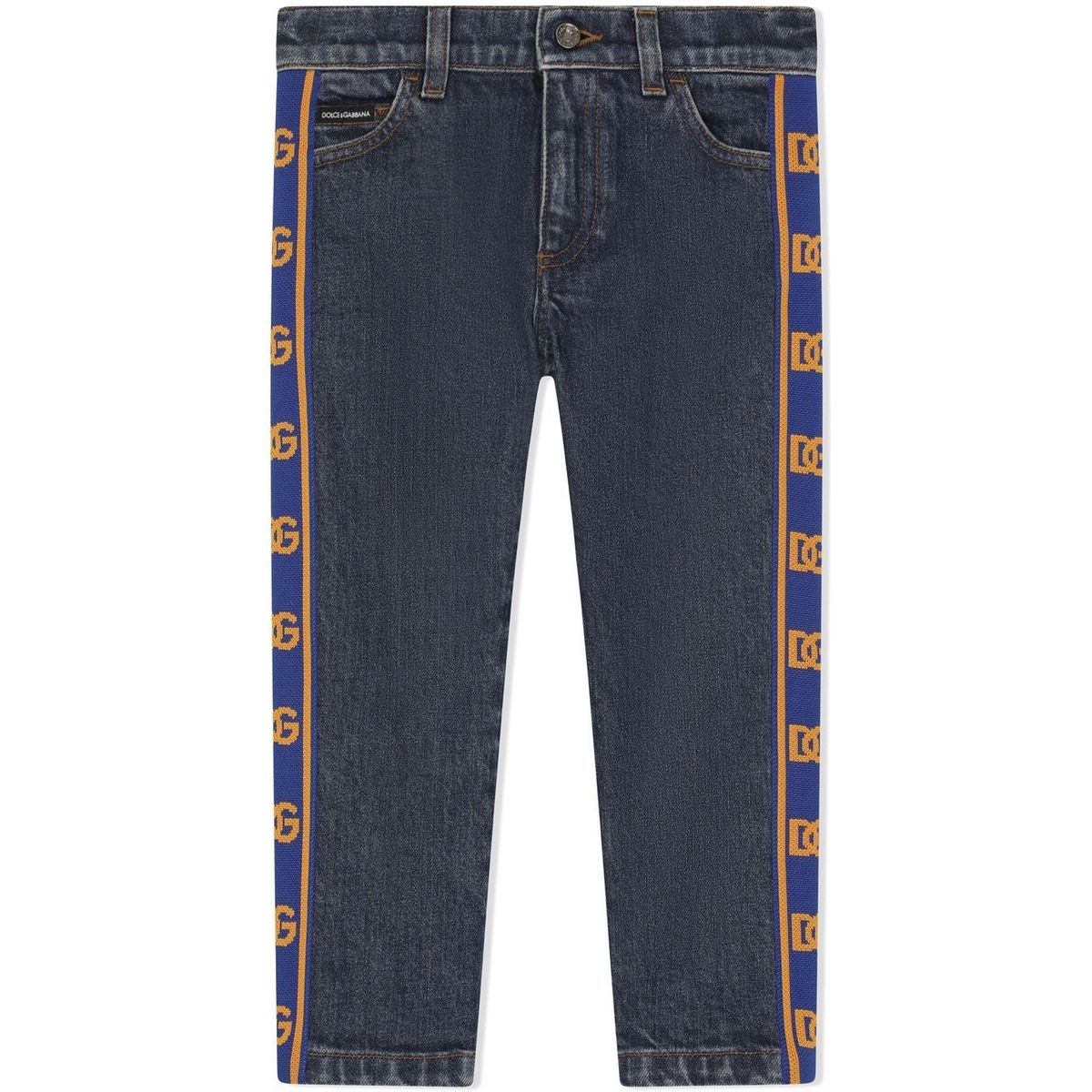 logo-tape jeans