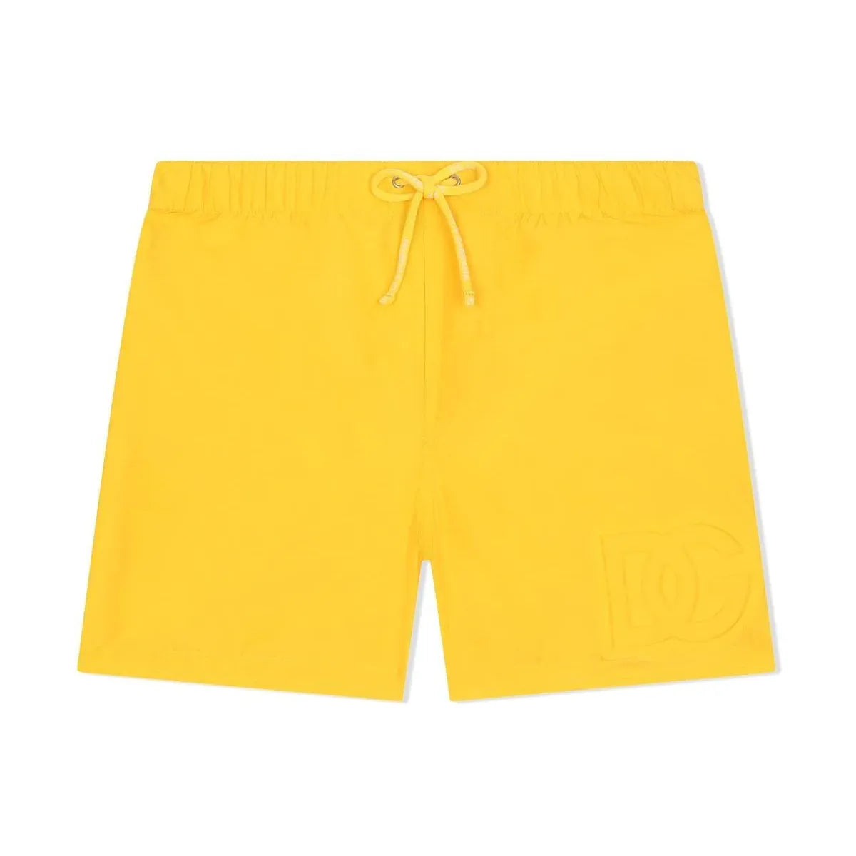 swim shorts in yellow