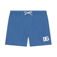 swim shorts in blue