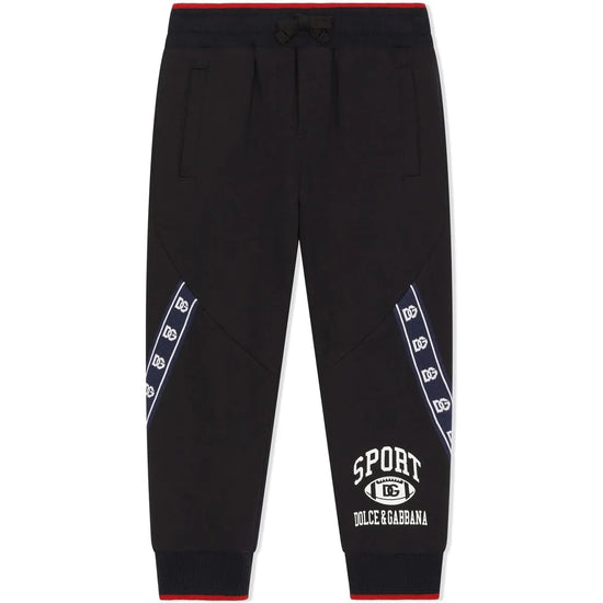 JERSEY JOGGING PANTS WITH LOGO STRIPE