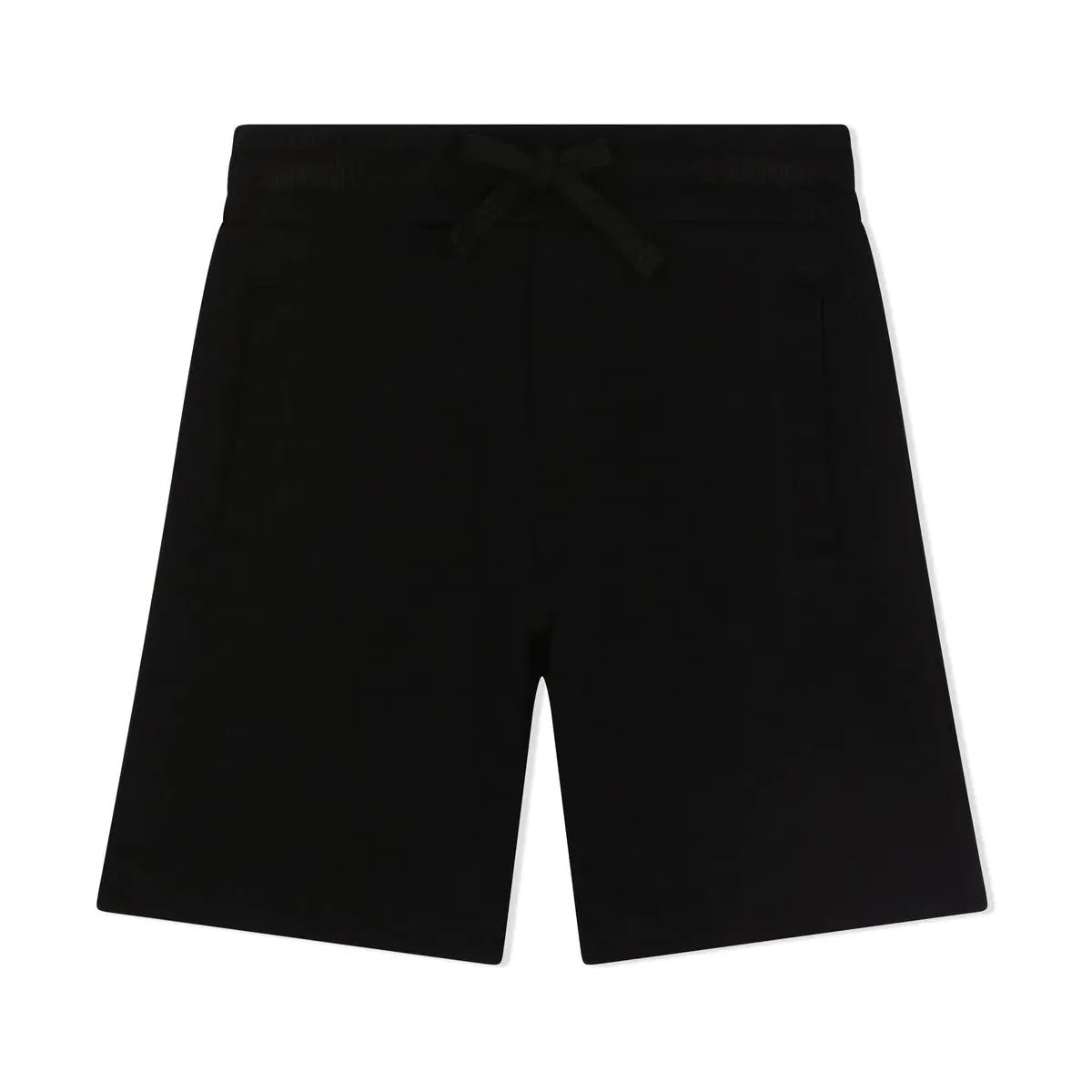 BLACK WAISTBAND SHORTS