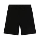 black waistband shorts