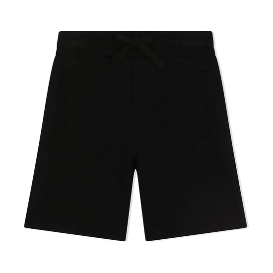 BLACK WAISTBAND SHORTS