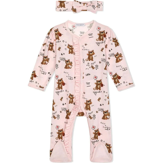 TWO-PIECE LEOPARD BABY SET