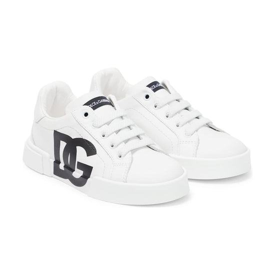 LOW-TOP SNEAKERS IN WHITE