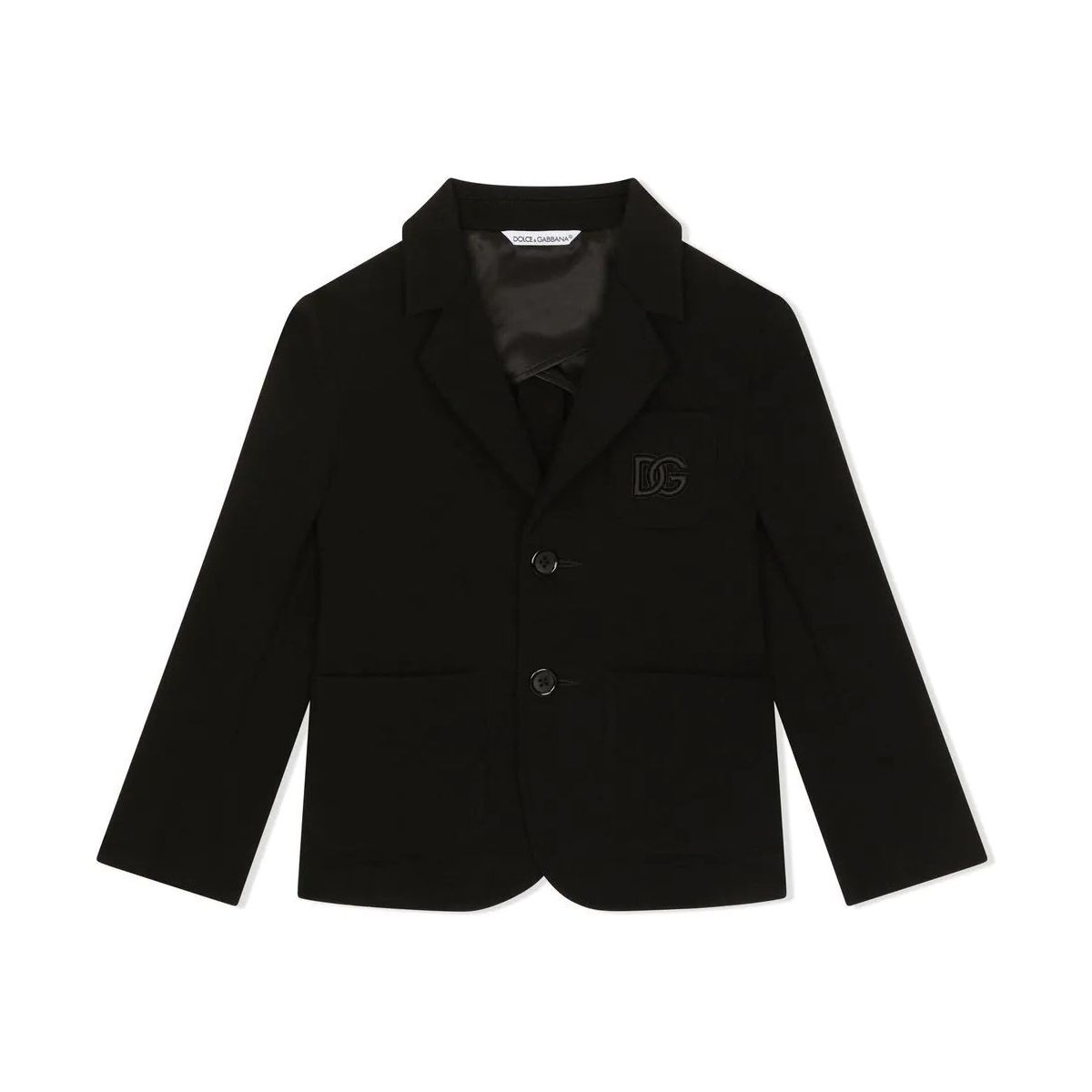 LOGO PLAQUE SINGLE-BUTTON BLAZER