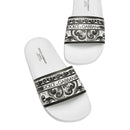 BOYS’ MAJOLICA-PRINT CALFSKIN SLIDES