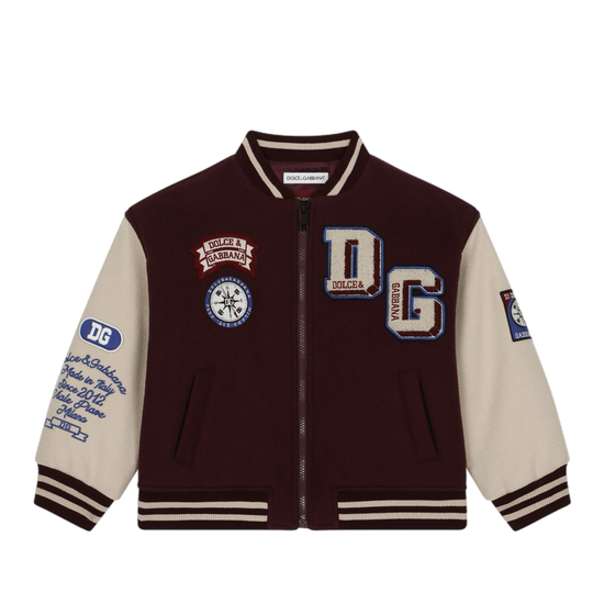 VIRGIN WOOL BROWN BOMBER