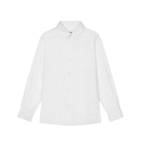 BOYS’ CLASSIC WHITE SHIRT ALL-OVER LOGO
