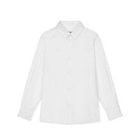 BOYS CLASSIC WHITE SHIRT ALL-OVER LOGO