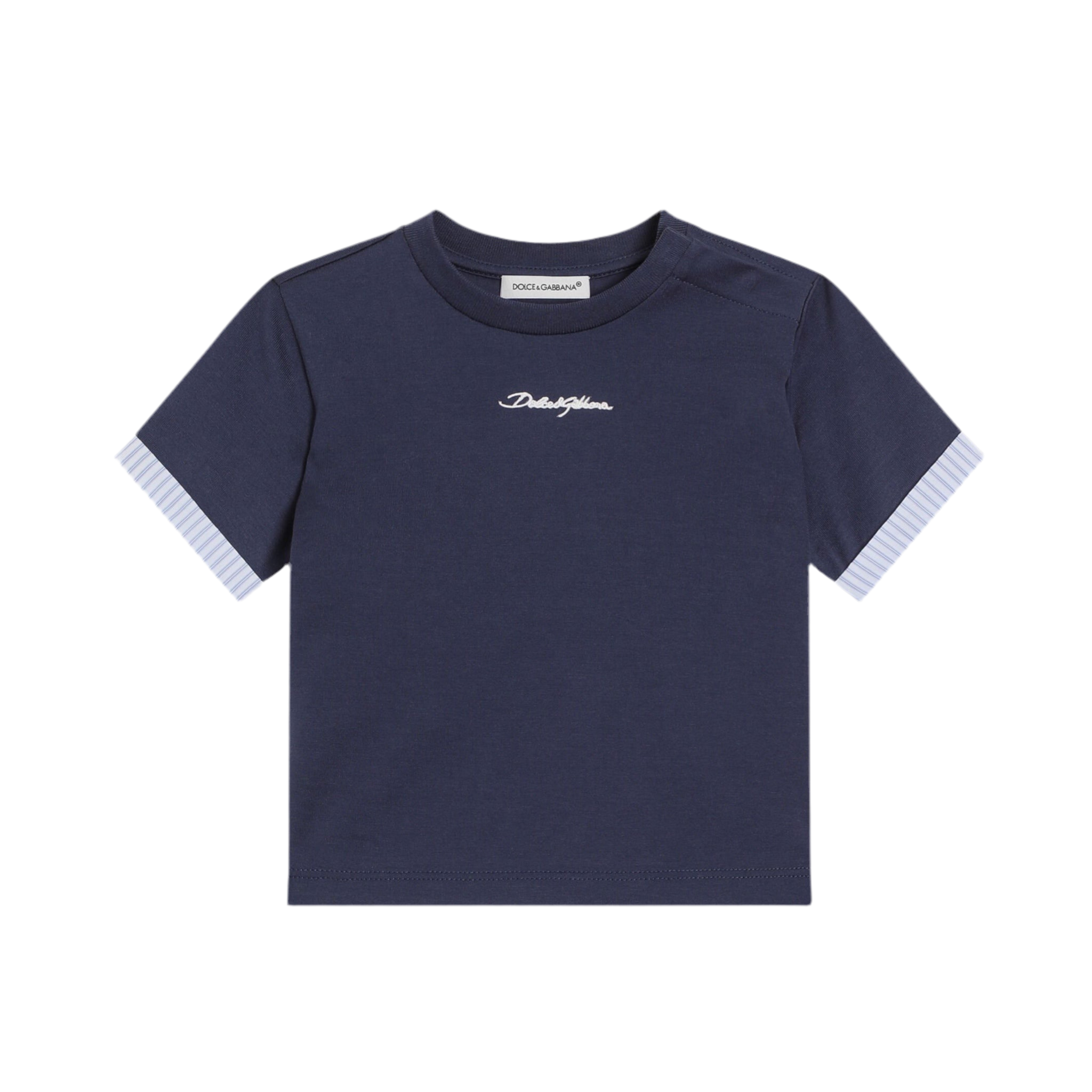 blue t-shirt