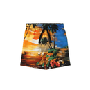 hawaii-print shorts