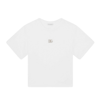 DG-LOGO T-SHIRT IN WHITE