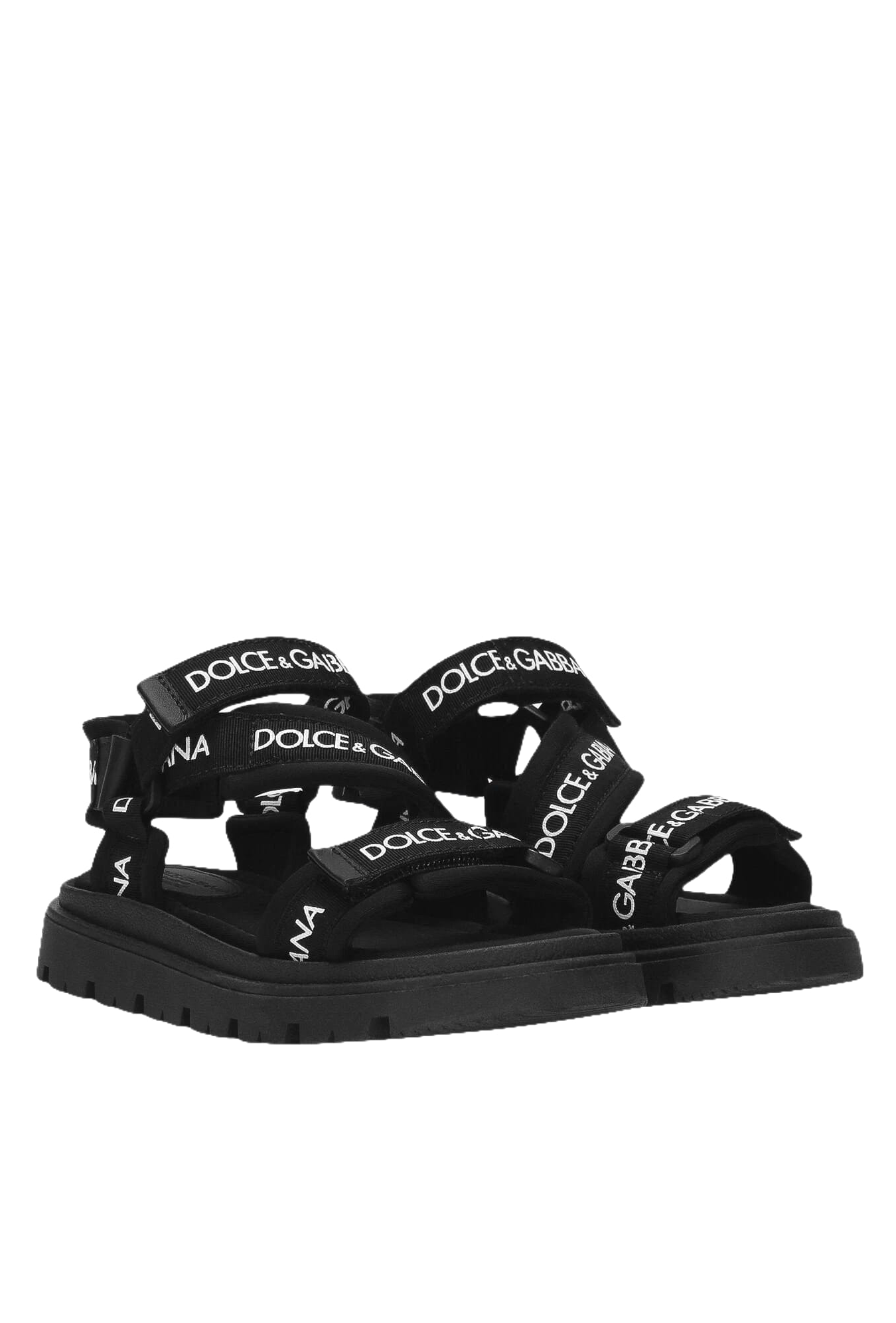 sandals in black
