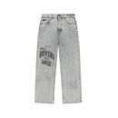 BLUE DG PRINTED JEANS