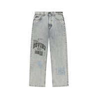 BLUE DG PRINTED JEANS