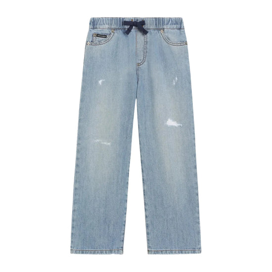 5 POCKETS TROUSERS IN BLUE