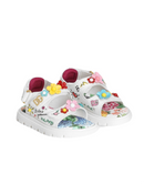 SANDALS IN MULTICOLOUR